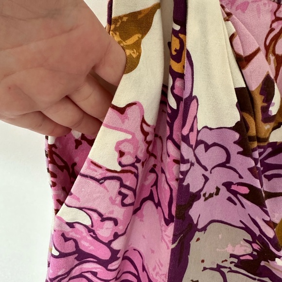 Vivienne Tam cherry blossom sleeveless sheath dress, Size 4 āØpockets⨠- Picture 3 of 13